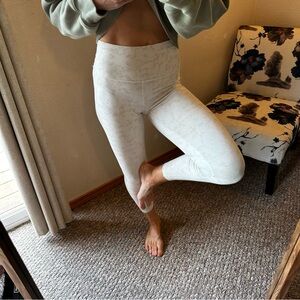 Fabletics PowerHold Light Marble Print Leggings